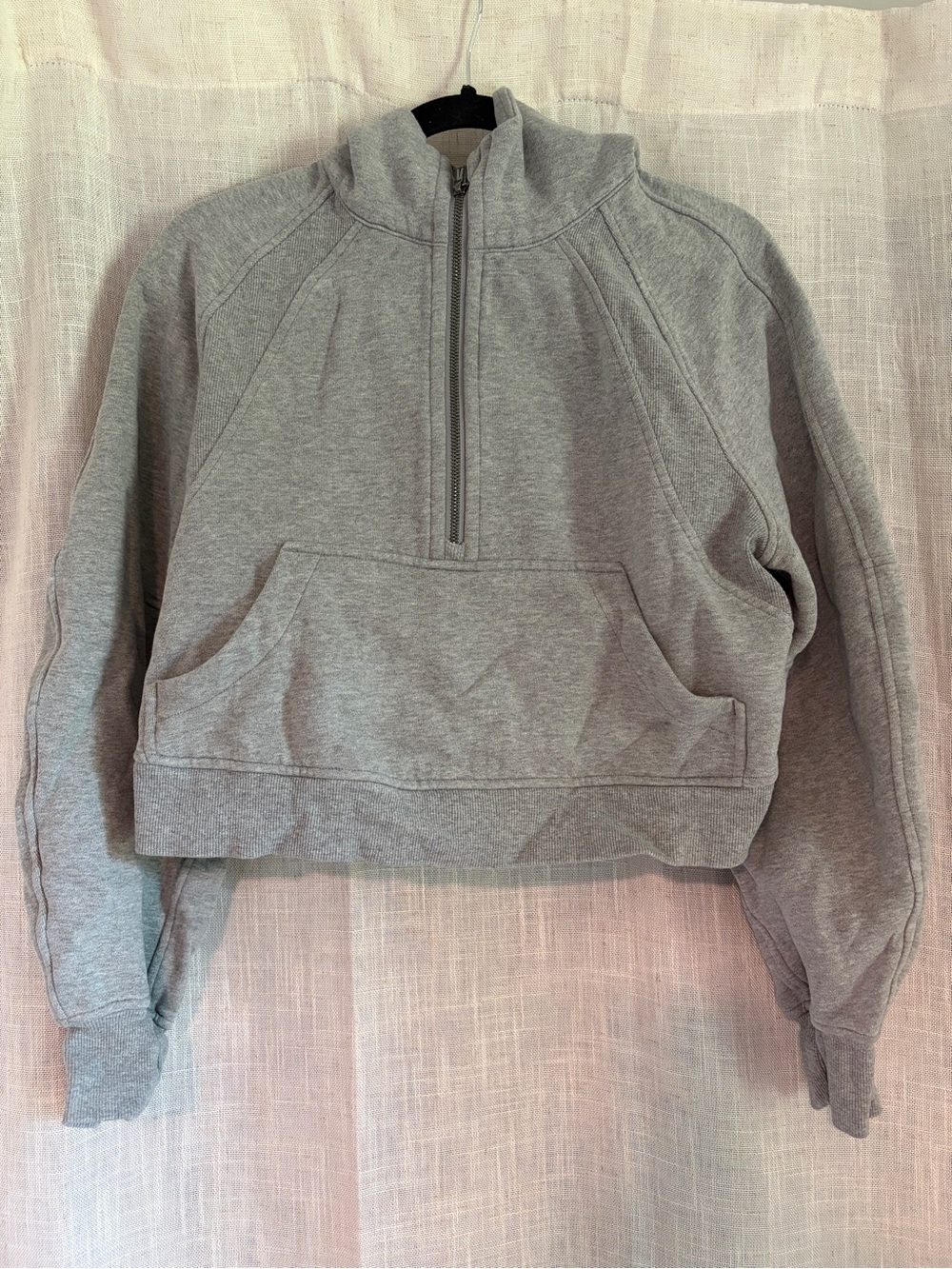 lululemon athletica Light Grey Scuba Hoodie